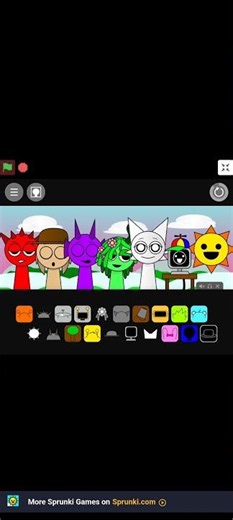 Sprunki Kiss ⚡ Shockwave Loop Bass Explosion Remix #shorts