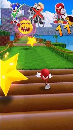 Sonic vs Whisper vs Knuckles | Epic Sonic Dash Speed Battle! 💨