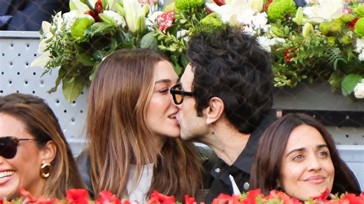 Los besos de Blanca Suárez y Javier Rey en el Mutua Madrid Open: como nunca los habíamos visto