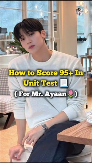 How to Score 95+ in Unit Test 📃🌷|| #studytips #topper #boardexam #school #trending #shorts