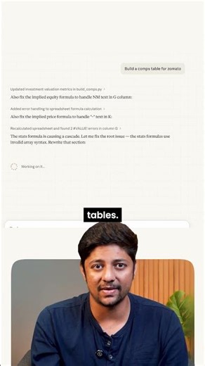 Build Any Company's Full Analysis On Excel Using This AI - How? #shorts