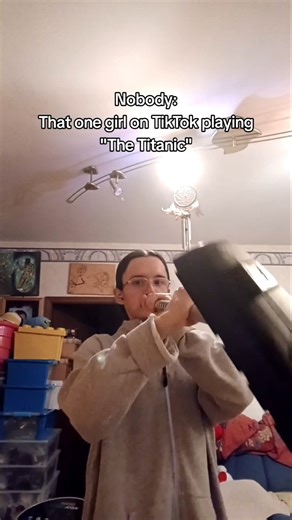 She did a SPECIAL cover of The Titanic 🚢🎷