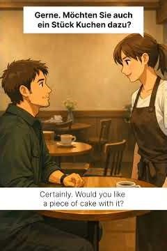 LEARN GERMAN : Ordering Coffee in German 🇩🇪 | Café Conversation