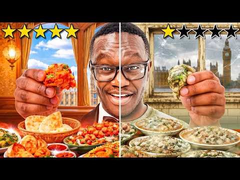 $1 vs $1,000 Indian Restaurant In UK