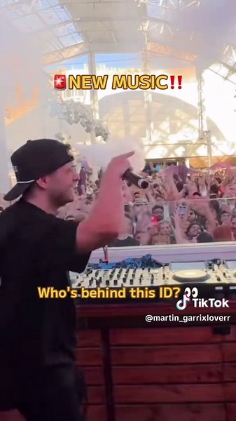 🚨NEW MUSIC‼️ Martin Garrix premiered new prog ID in Las Vegas!! Who's behind this ID?👀 #martingarrix #edm #progressivehouse #id #music