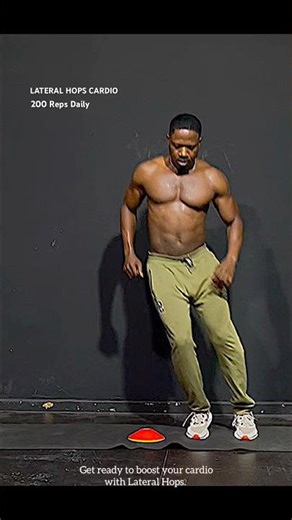 Lateral Line Hops Cardio Workout… #fitness #shortvideo #shorts #short