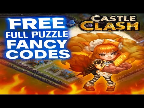 🧩Free Full Puzzle Fancy (x9) Codes | Castle Clash🧩