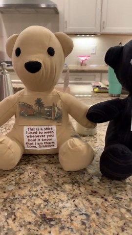 Custom Memory Keepsake Bear: Handmade From Loved One's Clothing - Etsy