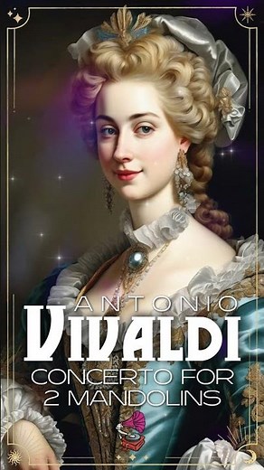 Vivaldi Concerto for 2 Mandolins in G Major, RV 532 #baroquemusic #readingstudy #music #relax