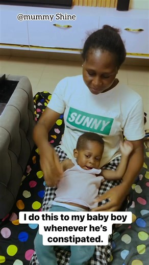 I do this to relief my baby of constipation. Moms how do you do yours?? | Mummy Shine