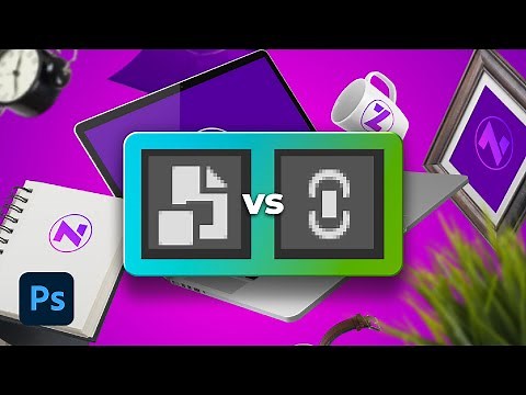 Place Embedded vs Place Linked in Photoshop Tutorial