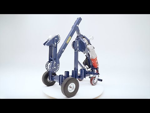 Model 66 Cable Puller with 4-Wheel Carriage | Current Tools