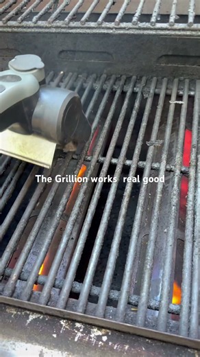 Grillion electric grill brush, cause it works
