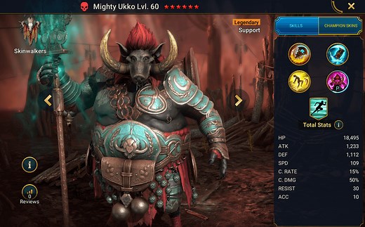 Mighty Ukko - HellHades - Raid Shadow Legends