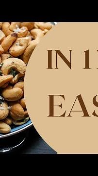 Irresistible Caramel Cashew Nuts | Easy Caramelized Cashew Nuts Recipe