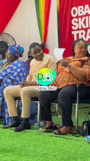 Dew 360 | LIVE FROM OKAIKOI NORTH: Hon. Theresa Larbi Awuni (OBAANAAA) officially unveils the Skill Training Programme, marking a major step toward... | Instagram