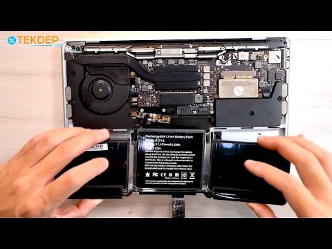 MacBook Pro Battery Replacement Mid-2017 A1708 Non-Touch Bar Tips & Tricks.