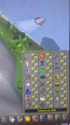 98 STRENGTH! ⚔️ #osrs #runescape #mmorpg #livestreaming #shorts