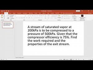 Simple compressor sizing- DWSIM