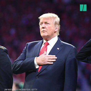 Does President Trump know the words to the national anthem? | Yahoo News