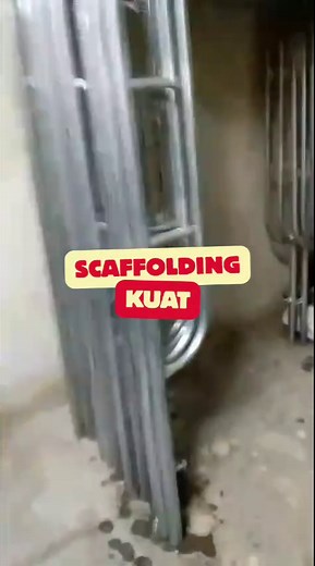 Scaffolding Kuat #scaffolding #scafolding #steger #fyp #mainframe