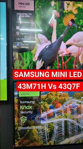 Samsung Mini LED vs QLED 2026 ⚡️#samsung