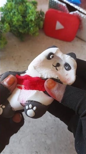 Destroy panda . #panda .#youtubeshorts Destroy panda by #crafterysda .