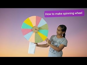 How to make a mystery wheel