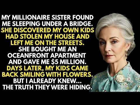 My Millionaire Sister Found Me Under A Bridge. She Gave Me An Apartment And $5M. Then They Came...