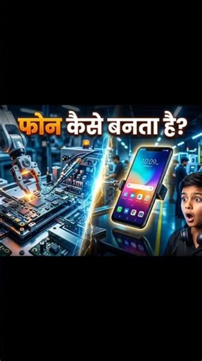 "आपका फोन ऐसे बनता है! 📱 Full FactoryProcess"#mobilefactory#smartphonemaking#techinhindi#factory
