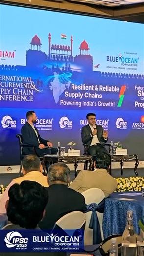 Another remarkable chapter unfolded at IPSC Delhi 2025, uniting brilliant minds and bold strategies to redefine the future of global supply chains. Being part of the Blue Ocean family and witnessing such vision and talent come together was truly inspiring. | Sourav Ganguly