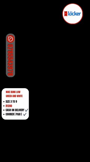 7.3K views · 11 reactions | Making moves in style with these sneakers.” . NIKE DUNK LOW GREEN AND WHITE AVAILABLE ORDER NOW #sneakerfever #sneackers #southafrica #johannesburg #capetown #southafricaza #southafrican #nike #shoes #menshoes #jordan #jordanshoes #Locker #thelocker | The locker Store | Facebook