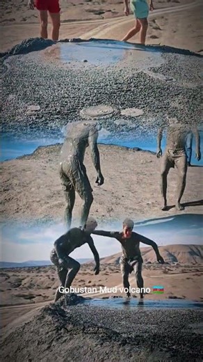 Mud Volcano Adventure in Azerbaijan | Gobustan Tour Experience 🇦🇿