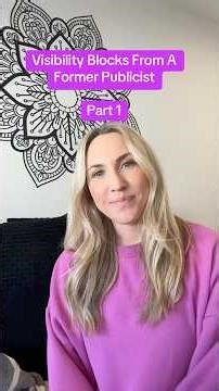 Visibility Blocks Exposed | Insider Tips from a Publicist #visibility #identity #personalbranding