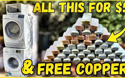 [bigstackD Casting] 自由铜 - 粒化铜 - 大规模市场熔炼 - Metal Shreddi