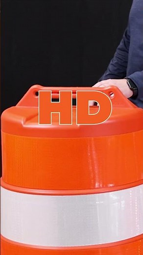 These Traffic Safety Products Come in 3 TYPES - Channelizer Drum #roadsafety #shorts