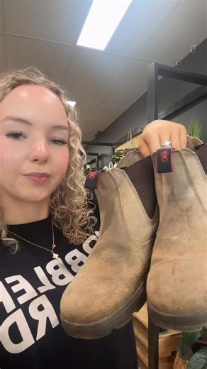 Red back boot repairs coming in hot 🥵 #trending #workboots #repair #bootrepair #cobblerrd | Cobbler rd