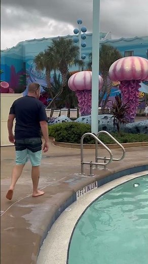 Swimming through Finding Nemo at Art of Animation! 🐠✨ #DisneyResort #FindingNemo #Shorts