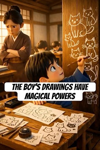 The Boy Who Drew Cats | A Mysterious Japanese Folktale