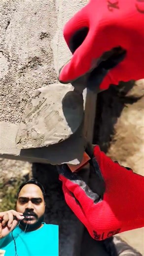 कॉर्नर🤣#construction JNew Parapet Design 👍.#youtubeshorts​ #vairalshort​ #plasterdesign​ #shorts ⚒️🧱