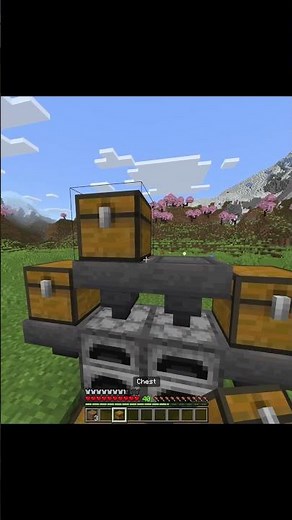 How to build an auto cooker or super smelter #Minecraft #minecraftbuilding