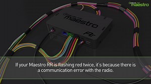 If you have installed an iDatalink Maestro RR, and your steering wheel controls are not functioning or none of the OEM features are available, follow the instructions in this video to troubleshoot the Maestro RR installation. | iDatalinkMaestro