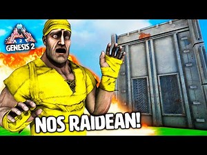 ARK - NOS RAIDEAN CON +60 ESTEGOS!!! - #18 GENESIS 2 - Nexxuz