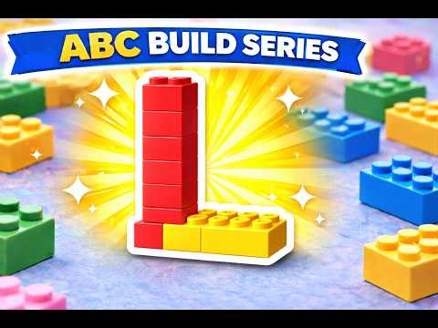 Letter L Song – Building the Letter L with Colorful Blocks Learn Alphabet