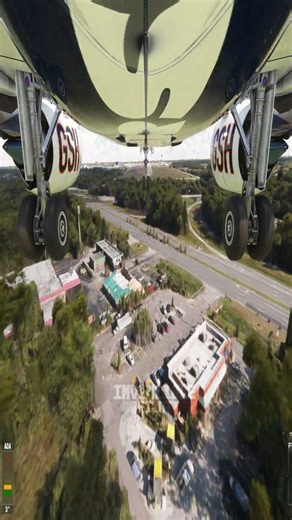 Breattaking Landing At Daytona Beach International Airport.