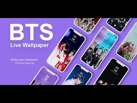 BTS Live Wallpaper 4K App
