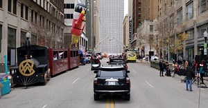 2020 Tulsa Christmas Parade drive-through event on Saturday