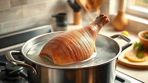 how do you boil a fully cooked ham? - Test Food Kitchen