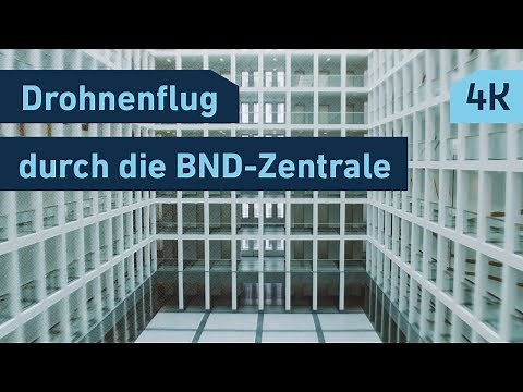 Inside BND: Einblicke in die BND-Zentrale in Berlin-Mitte [4K]