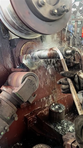 Inside the factory the process of making a raw material for bearings #process #machine #forging #manufacturing | TIM inside the factory